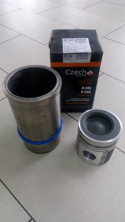 Комплект гильза-порш Д-245.35 Чехия Евро-4 палD=38