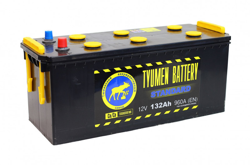 АКБ Тюмень 6СТ-132 12В L STANDART — 1