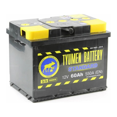 АКБ Тюмень 6СТ-60 12В L STANDART