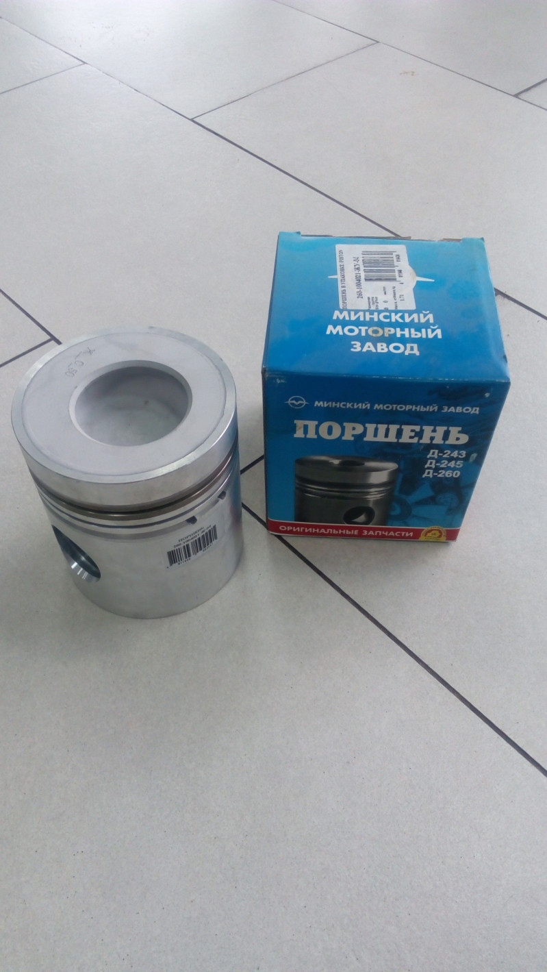Поршень Д-260 Евро-2 (3 кольца) (ММЗ) палец 38мм — 1