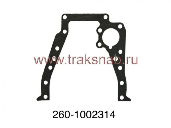 Прокладка блока задняя с переход. плитой Д-260 — 1